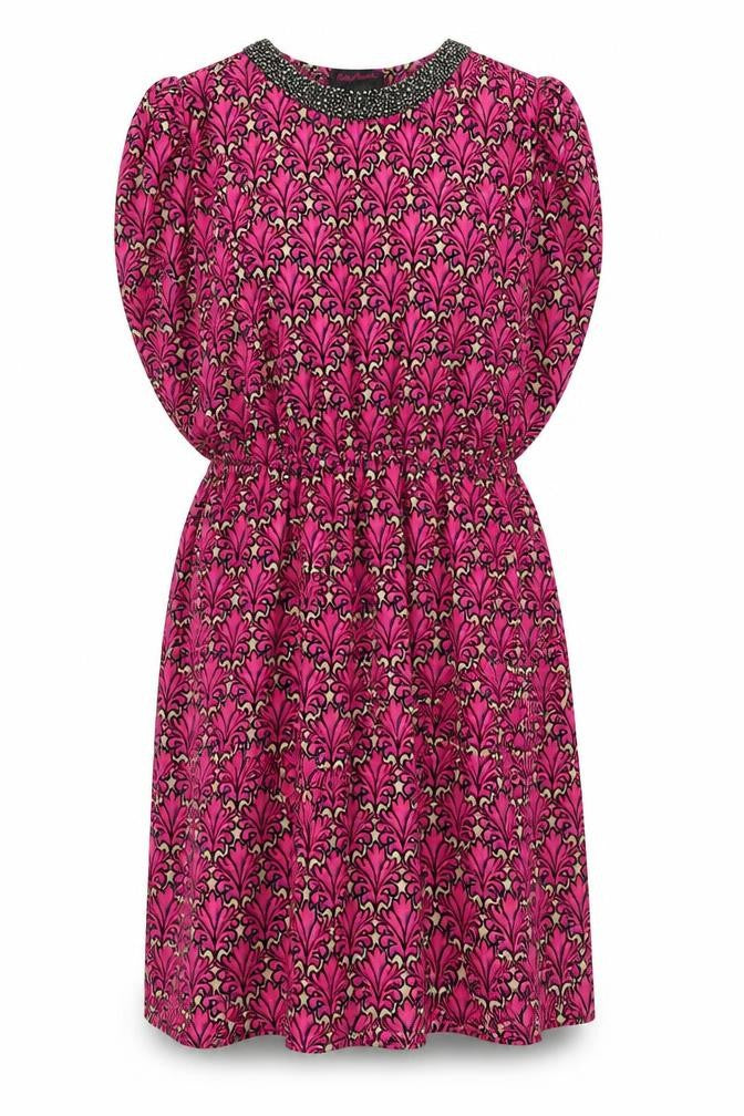 Pink Boutique Womens Pink Floral  Fit & Flare  Size 10