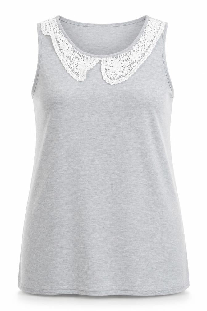 B.You Womens Grey   Tunic Tank Size 14