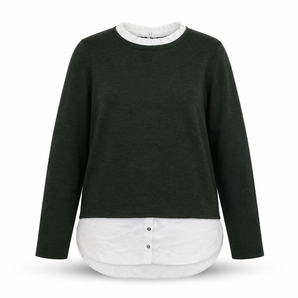 Dorothy Perkins Womens Green  Knit Pullover Jumper Size 8