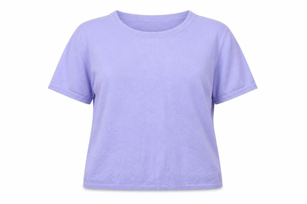 Front view of Marks & Spencer women’s blue jumper, size UK 18