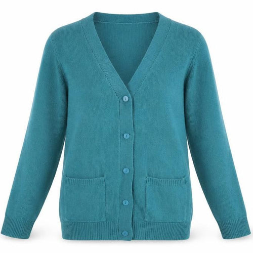 camart Womens Blue   Cardigan Jumper Size 8