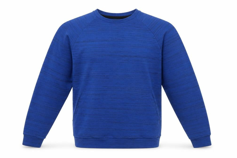 F&F Mens Blue Striped  Pullover Jumper Size L