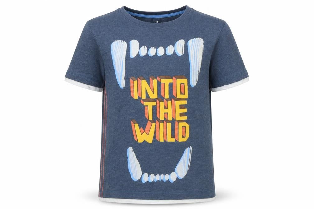 Nutmeg Boys Blue   Basic T-Shirt Size 10-11 Years