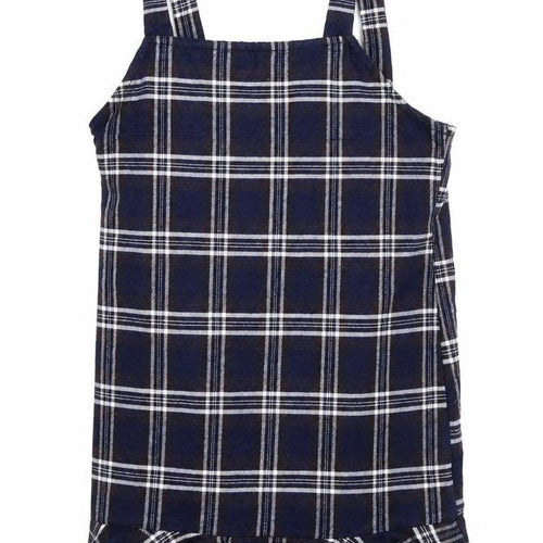 SheIn Girls Blue Check  A-Line  Size 8 Years