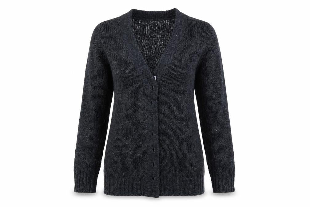 miss flori Womens Grey   Cardigan Jumper Size 10
