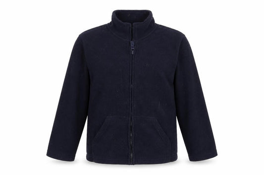 Front view of Tu boys’ blue jacket coat, size 9, years