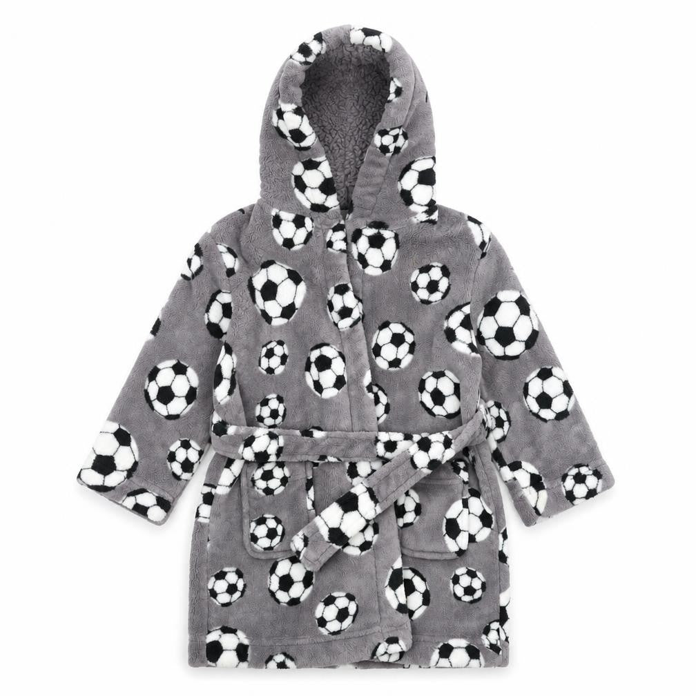 Blue Zoo Girls Grey Solid  Top Robe Size 2-3 Years  - Football