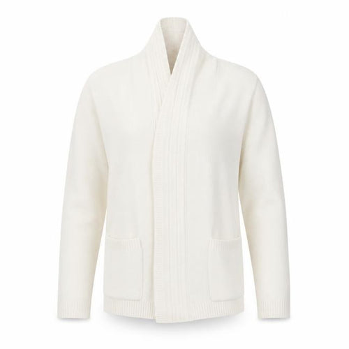 gilmpse Womens Ivory   Wrap Jumper Size M