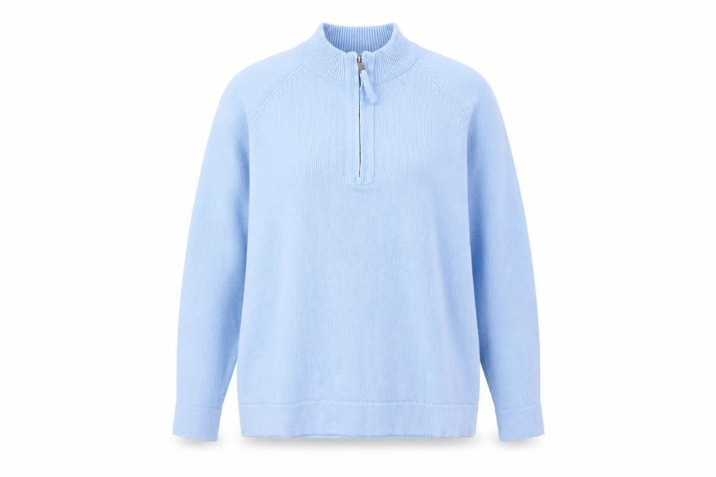 Signiture Womens Blue   Henley Jumper Size XL