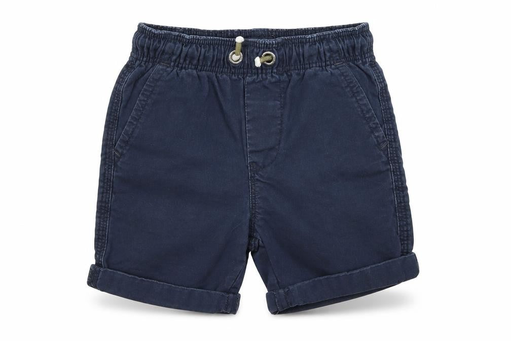 Front view of Next boys’ blue bermuda shorts, size 5, years