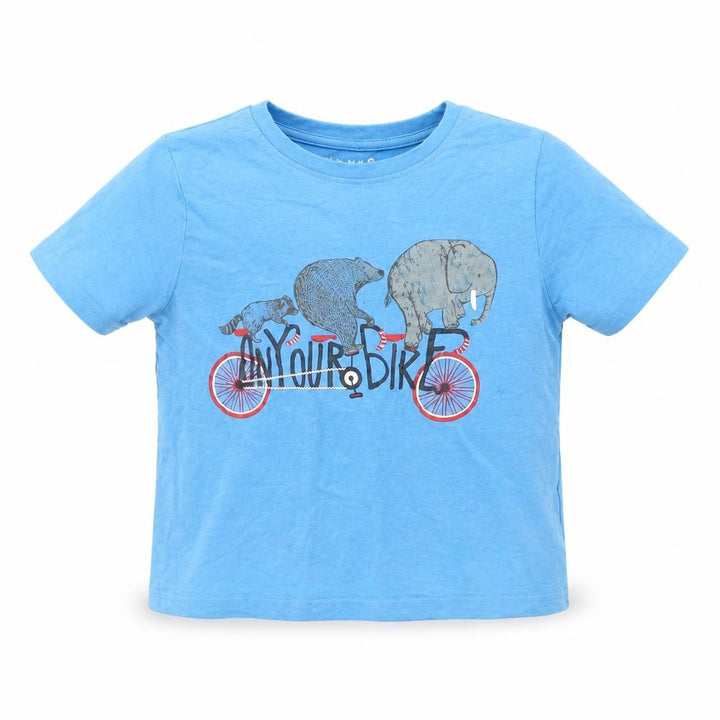 Nutmeg Boys Blue Basic T-Shirt Size 5 Years - Animal