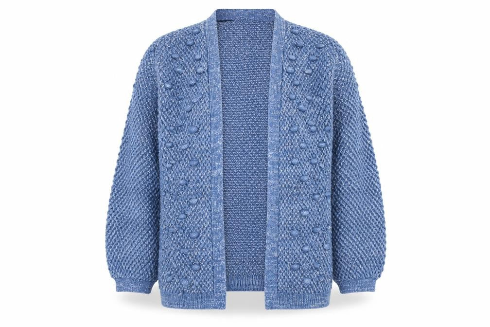 Front view of George girls’ blue jacket, size 13, years