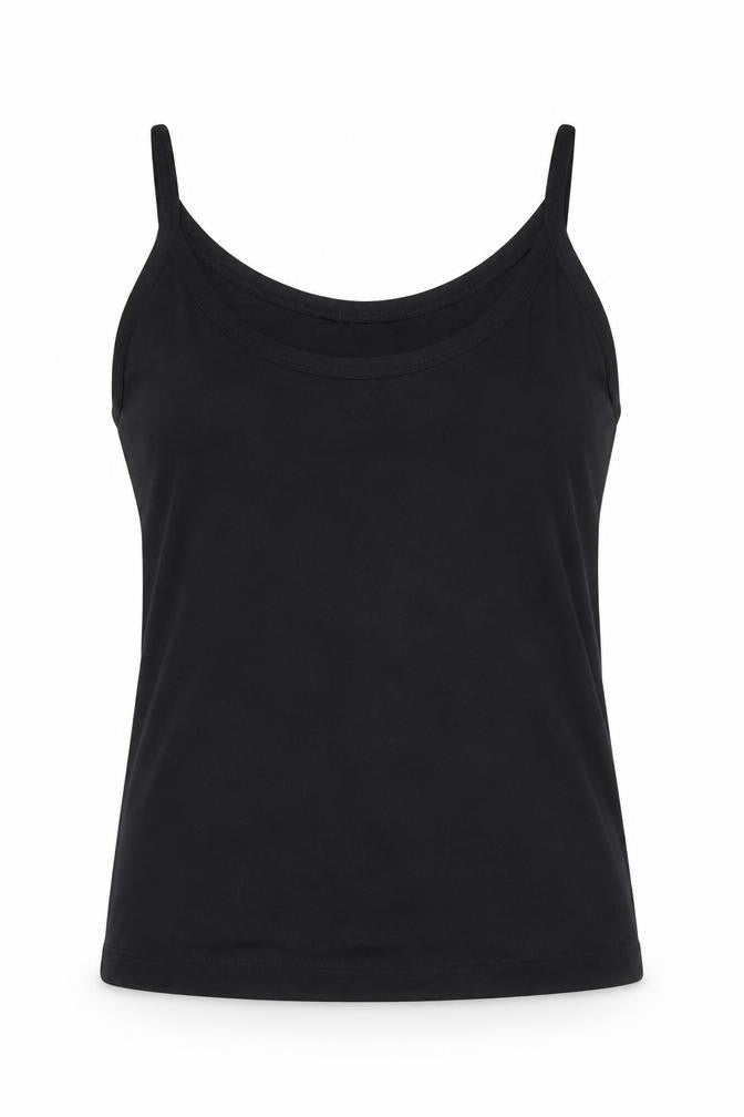Dimentions Womens Black   Basic Tank Size XL
