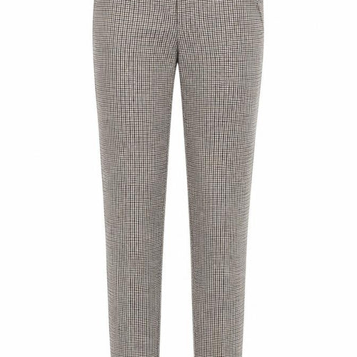 Preworn Womens Brown Herringbone  Trousers  Size S L28 in