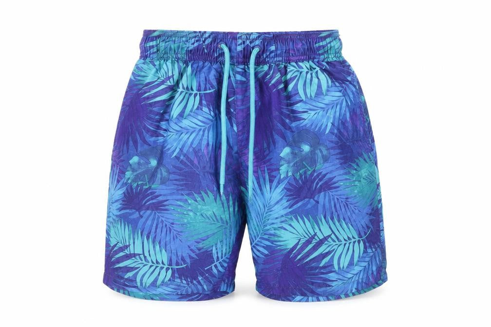 F&F Mens Multicoloured Floral  Bermuda Shorts Size XS