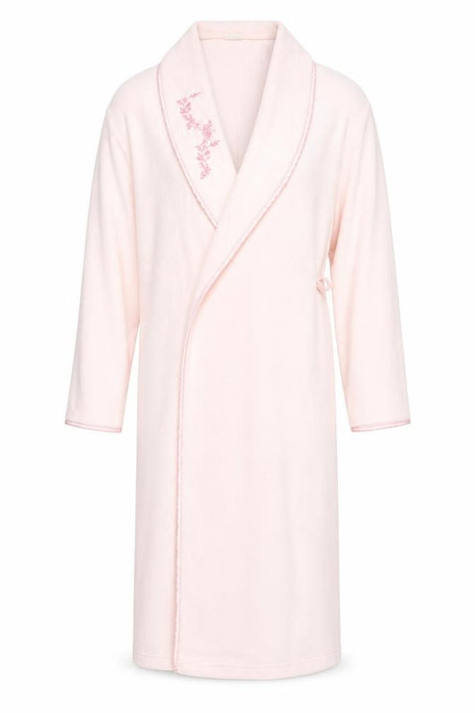 Damart Mens Pink Solid   Robe One Size