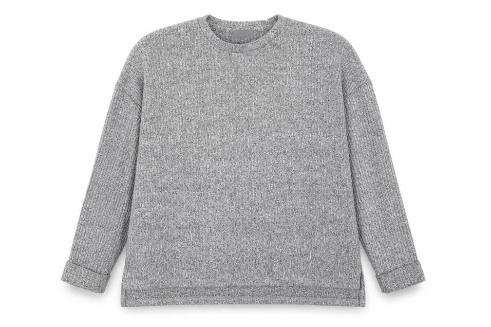 Front view of Primark women’s grey jumper, size XL