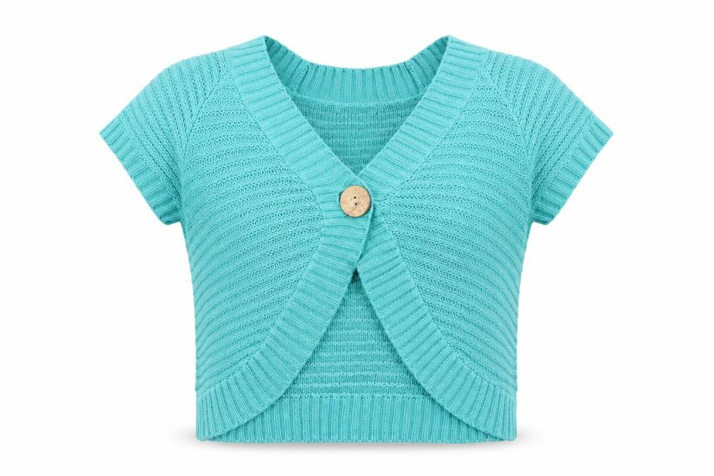 BM Womens Blue   Cardigan Jumper Size M