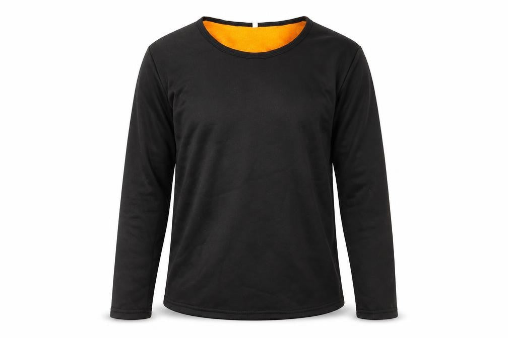 Front view of Preworn men’s brown jumper, size M