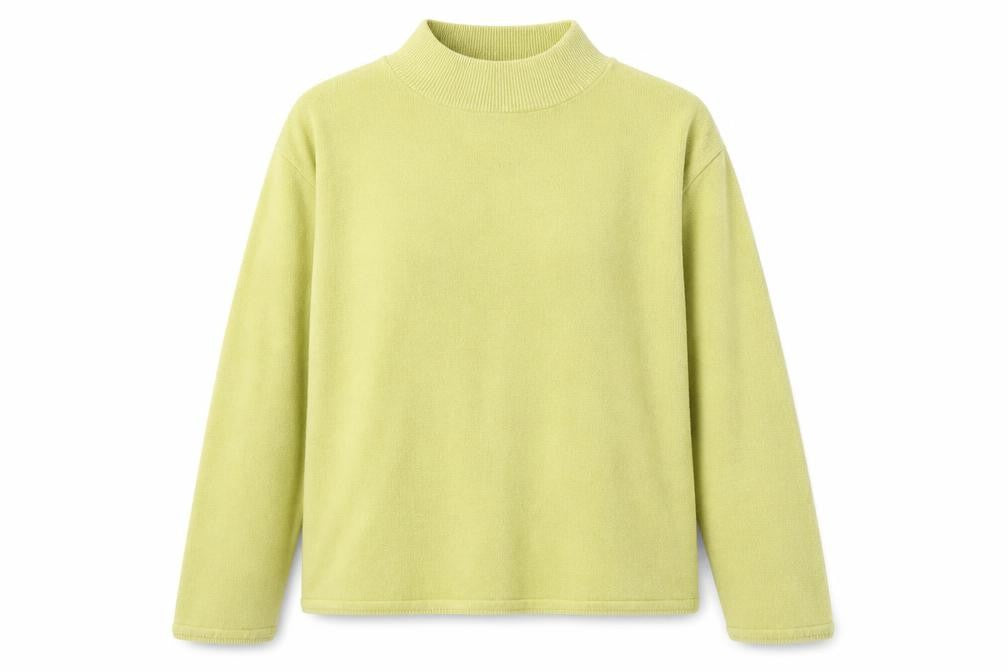 Bonmarché Womens Yellow Pullover Jumper Size M