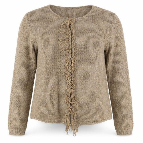 Amanti Womens Brown   Cardigan Jumper Size M