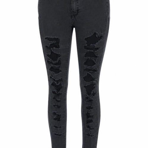 Girl Vivi Womens Black  Denim Skinny Jeans Size 6 L27 in