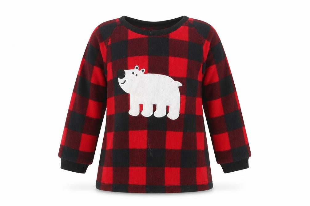 George Boys Red Check  Babydoll Pyjama Top Size 18-24 Months