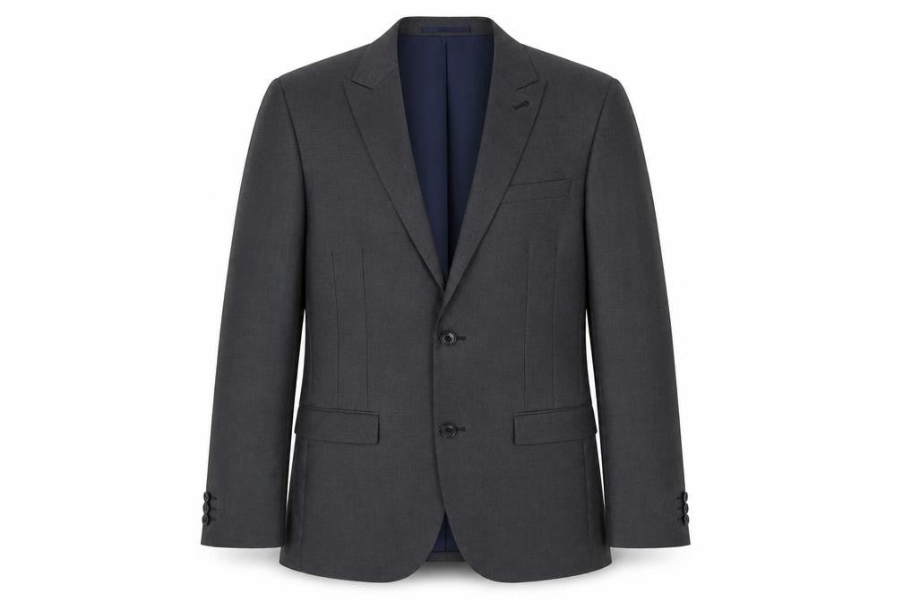 Next Mens Grey   Jacket Suit Jacket Size 36