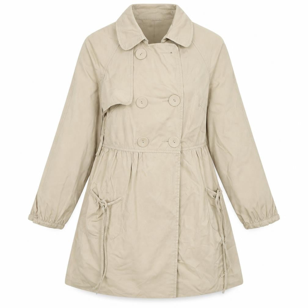 Primark Womens Beige   Jacket Coat Size 8