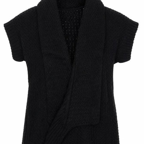 BHS Womens Black  Knit Cardigan Jumper Size 16