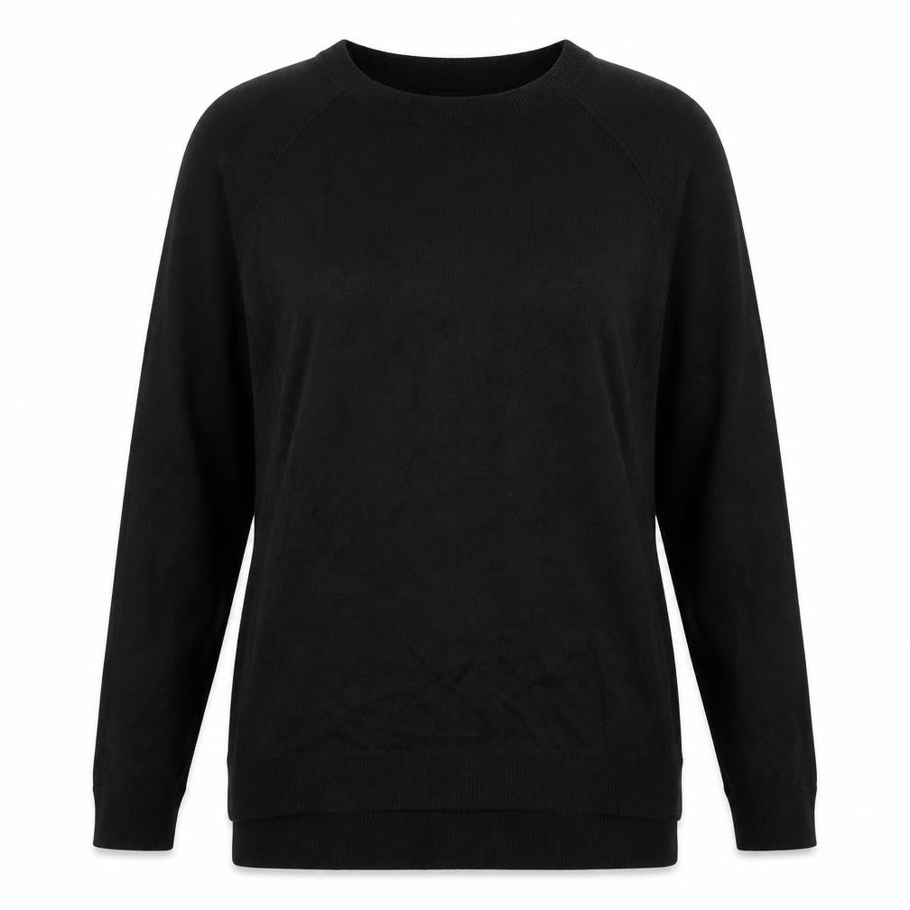 Primark Womens Black  Knit Pullover Jumper Size 12
