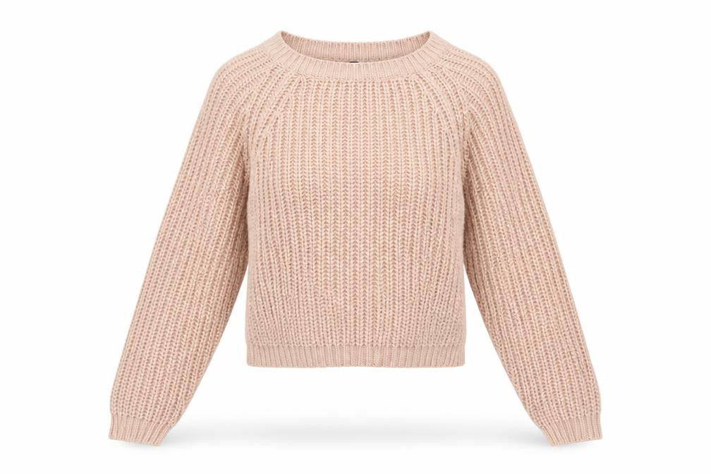 Divided Womens Beige  Knit Pullover Jumper Size XS