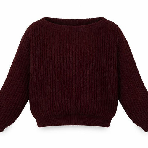 New Look Girls Red  Knit Pullover Jumper Size 12-13 Years
