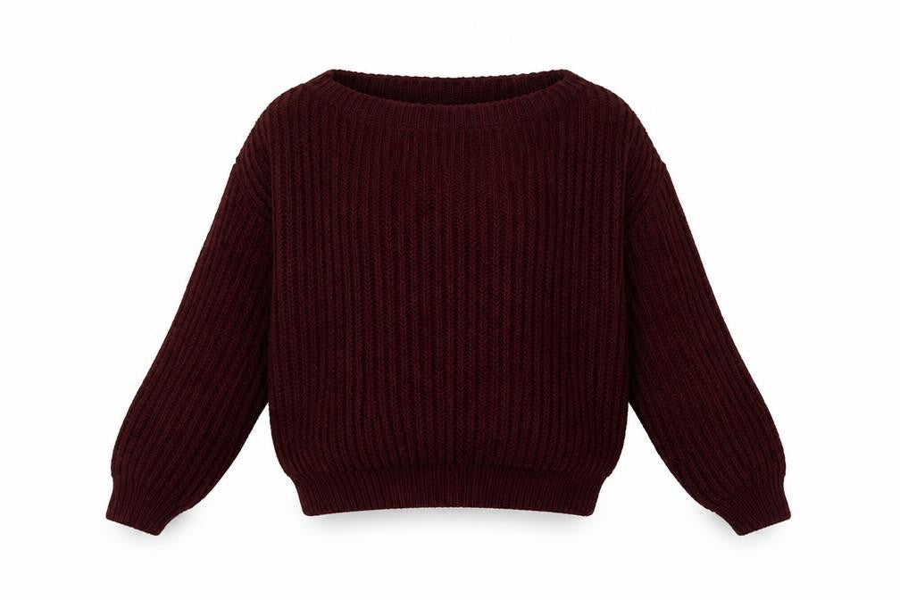 New Look Girls Red  Knit Pullover Jumper Size 12-13 Years