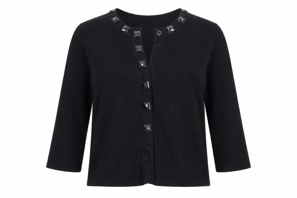 Casual Express Womens Black   Cardigan Jumper Size M