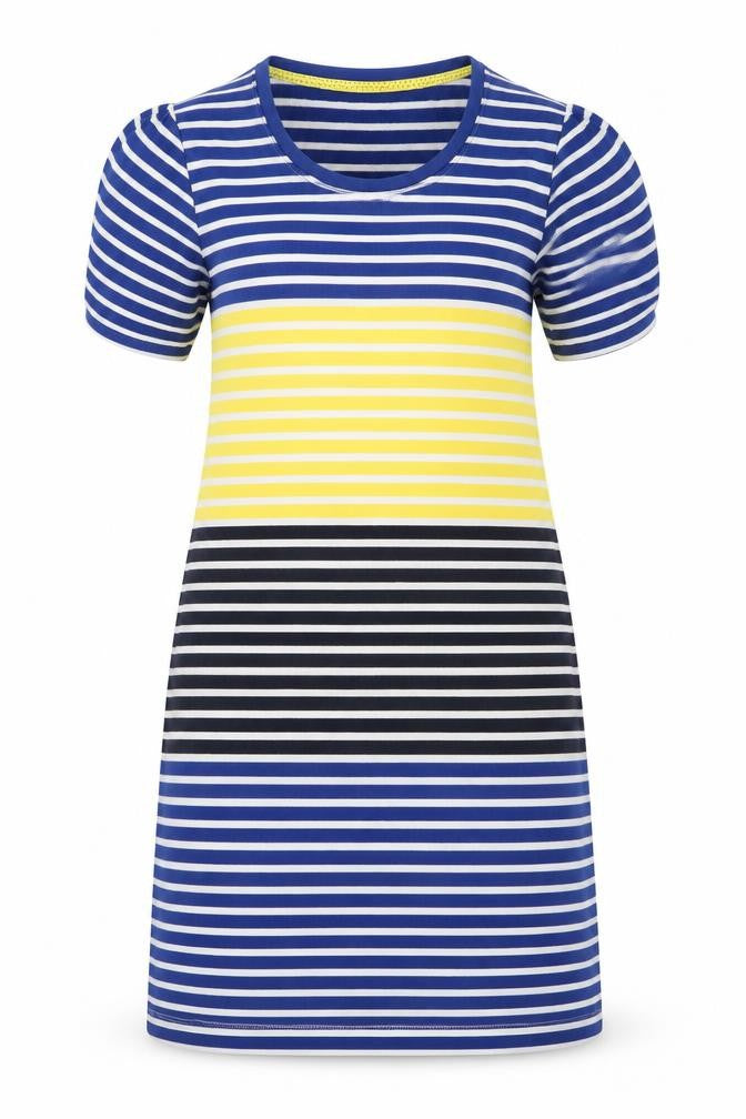 C&C  Womens Multicoloured Striped  T-Shirt Dress  Size M