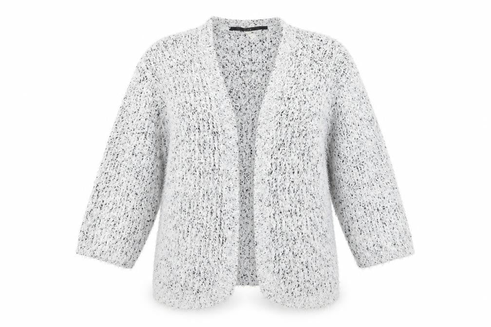 kensie Womens White   Cardigan Jumper Size M