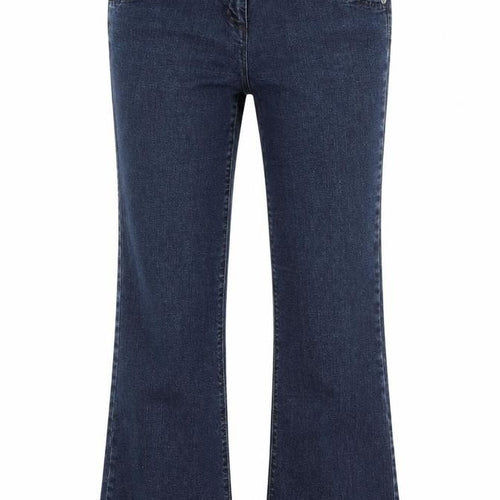 Preworn Womens Blue   Bootcut Jeans Size 32 L27 in - v