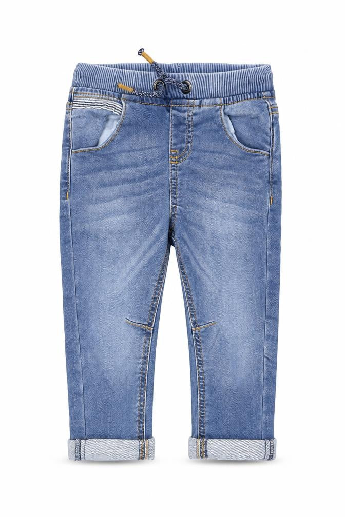 fred and flo Girls Blue   Bootcut Jeans Size 9 Months