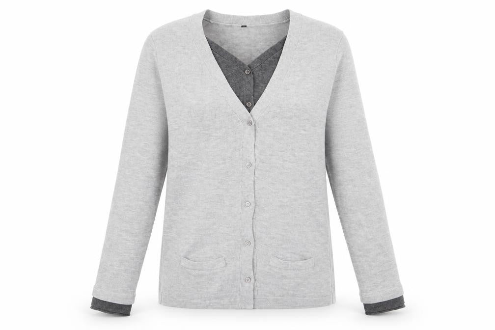 Preworn Womens Grey   Cardigan Jumper Size M