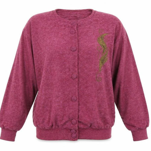 Silverstone Womens Pink  Knit Cardigan Jumper Size XL
