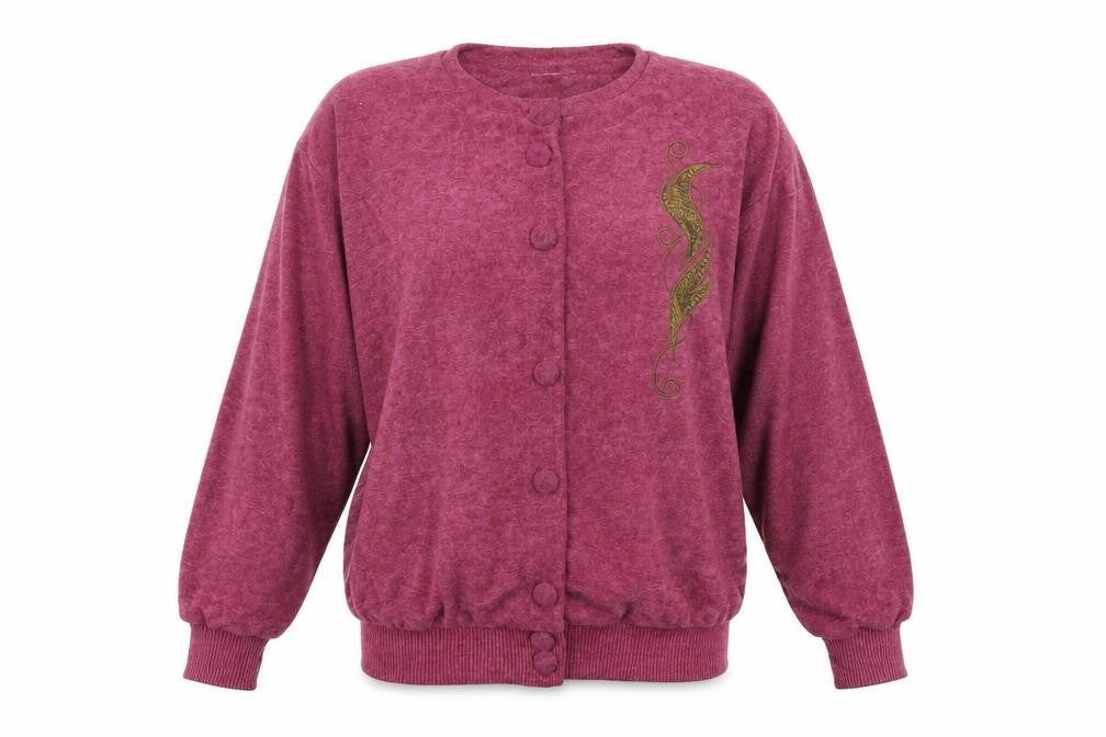 Silverstone Womens Pink  Knit Cardigan Jumper Size XL