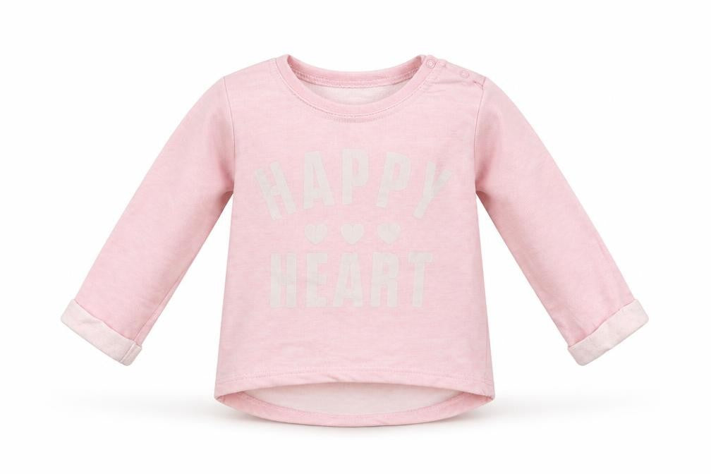Preworn Baby Pink   Pullover Casual Size 12-18 Months  - Happy