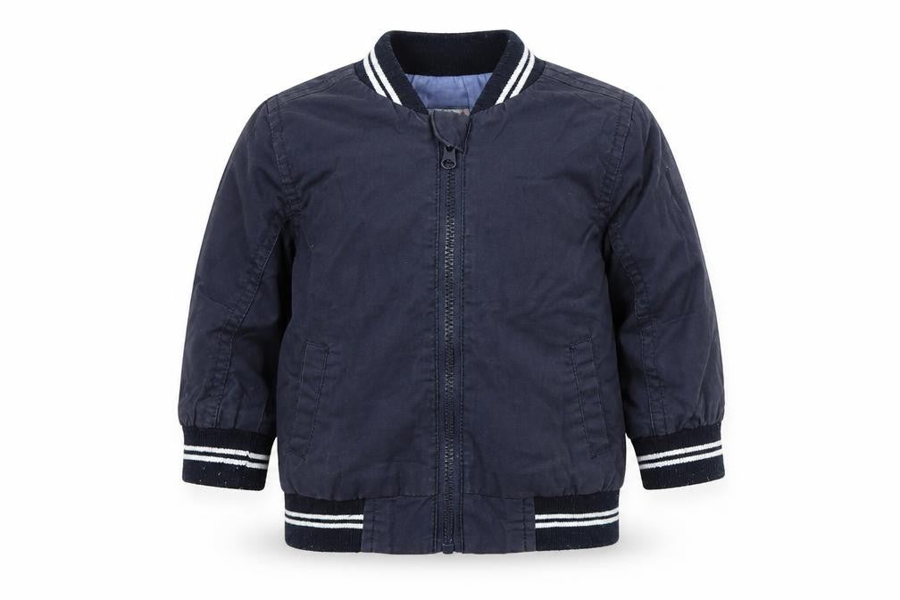 Earlydays Boys Blue   Bomber Jacket Jacket Size 3-6 Months