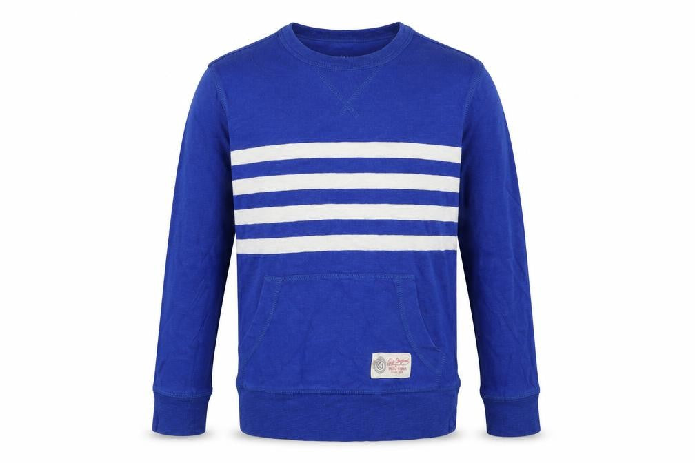 Gap Boys Blue Striped  Pullover Jumper Size S
