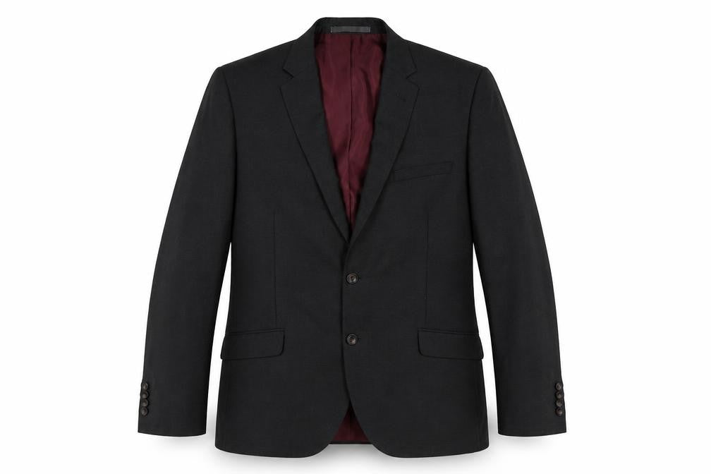 Front view of Marks & Spencer men’s grey jacket suit jacket, size 44