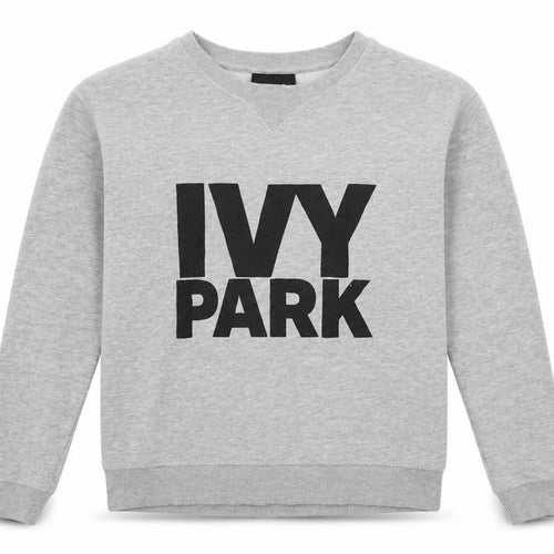 IVY PARK Womens Grey  Jersey Pullover Sweatshirt Size S
