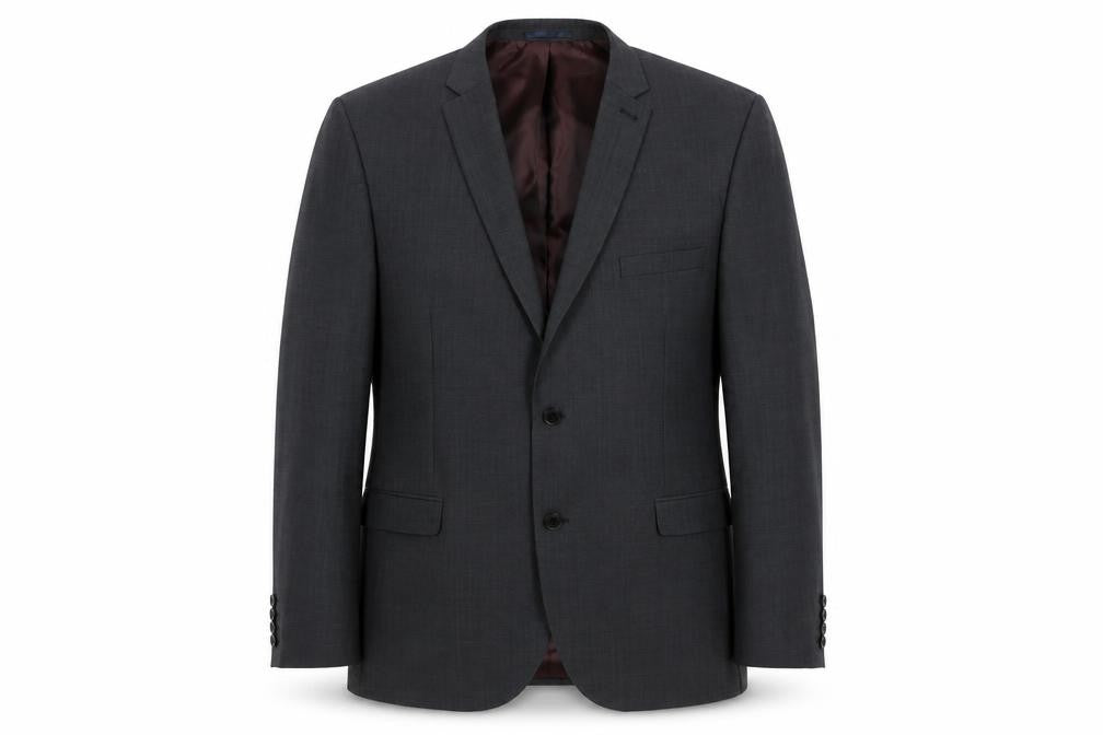 Front view of Next men’s blue jacket suit jacket, size XL