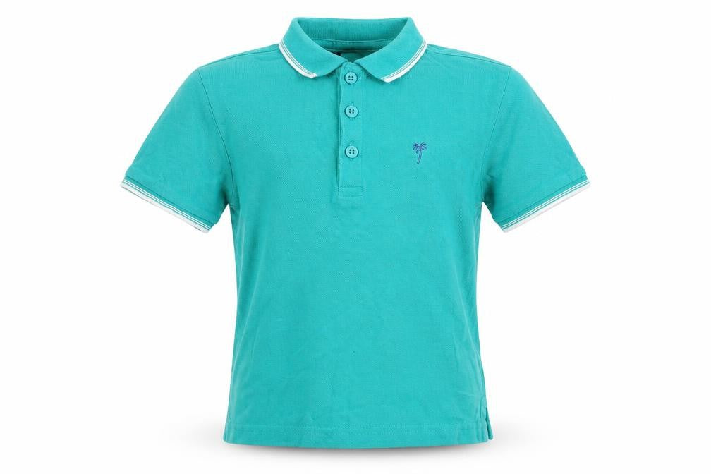 Asda George Boys Green   Basic Polo Size 6-7 Years