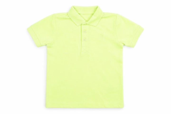 Nutmeg Boys Yellow   Basic Polo Size 5-6 Years